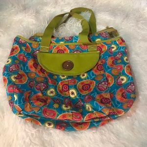 Paisley travel bag/tote great condition